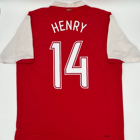 Henry #14 Arsenal 2006/2007 Home ORIGINAL Nike VTG Rare Soccer Jersey (L) - Picture 1 of 9